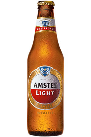 Amstel Light Beer Bottle 12 oz
