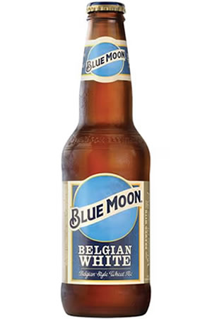 Blue Moon Beer Bottle 12oz