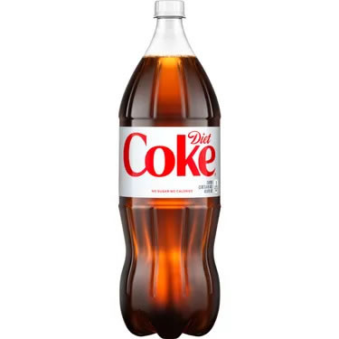 Diet Coke 2 Liter Beverage at Broadway Ristorante and Pizzeria