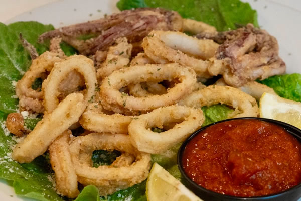 Fried Calamari Appetizer at Broadway Pizzeria & Ristorante