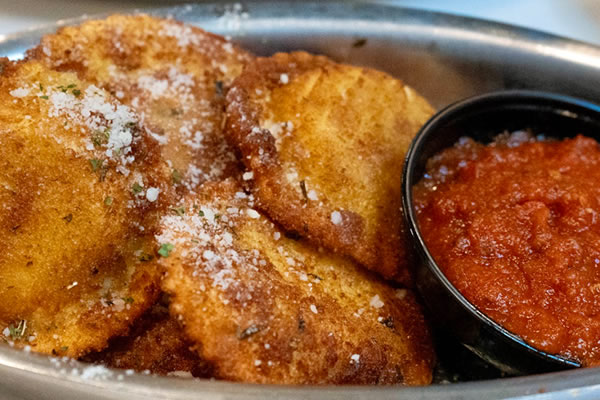 Fried Ravioli Appetizer at Broadway Pizzeria & Ristorante