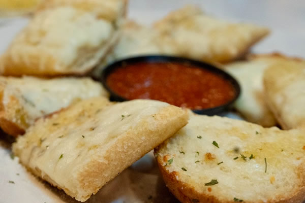 Garlic Bread Appetizer at Broadway Pizzeria & Ristorante