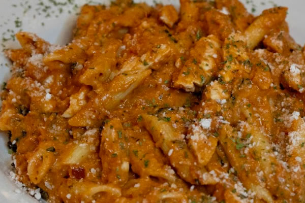 Penne a la Vodka at Broadway Pizzeria & Ristorante