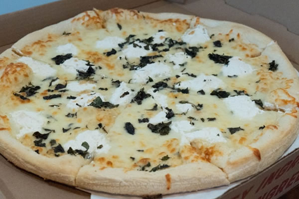 Bianco Pizza at Broadway Ristorante and Pizzeria