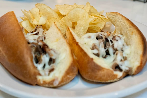 Cheesesteak sub and sandwich at Broadway Ristorante and Pizzeria