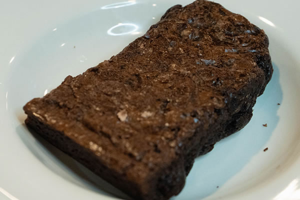 Plain Homemade Brownie Dessert at Broadway Ristorante and Pizzeria