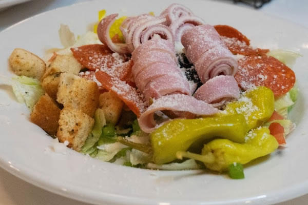 Large Antipasto Salad at Broadway Ristorante and Pizzeria