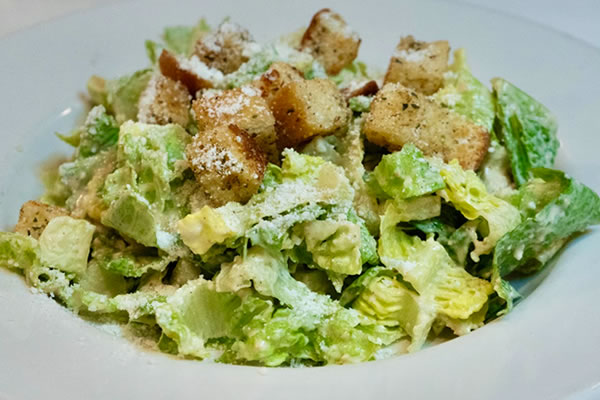 Large Caesar Salad at Broadway Ristorante and Pizzeria