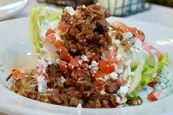 Large Wedge Salad at Broadway Ristorante and Pizzeria
