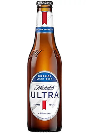 Michelob Ultra Beer Bottle 12 oz