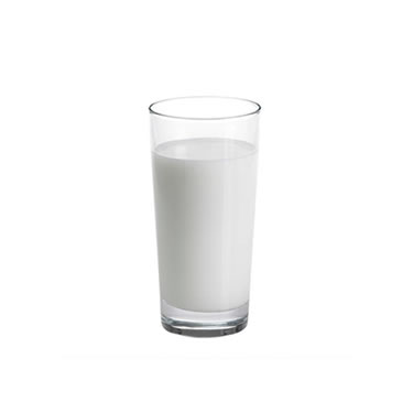 Milk Beverage By The Glass at Broadway Ristorante and Pizzeria