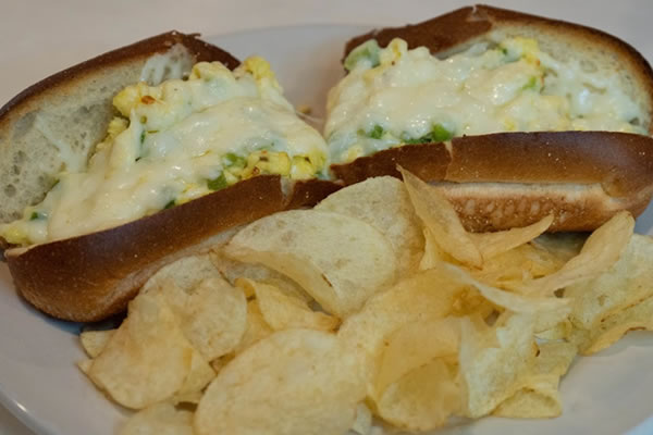 Pepper and Egg sub and sandwich at Broadway Ristorante and Pizzeria