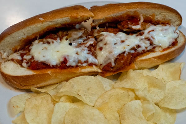 Sausage Parmigiana Sub and Sandwich at Broadway Ristorante and Pizzeria
