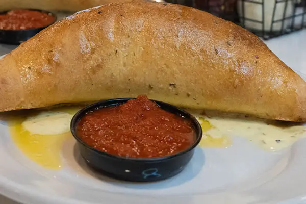 Calzone at Broadway Ristorante and Pizzeria