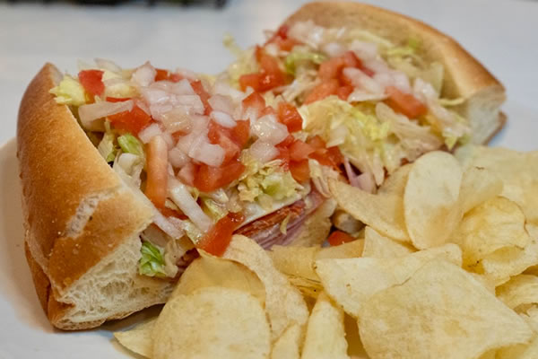 Super Italian sub and sandwich at Broadway Ristorante and Pizzeria