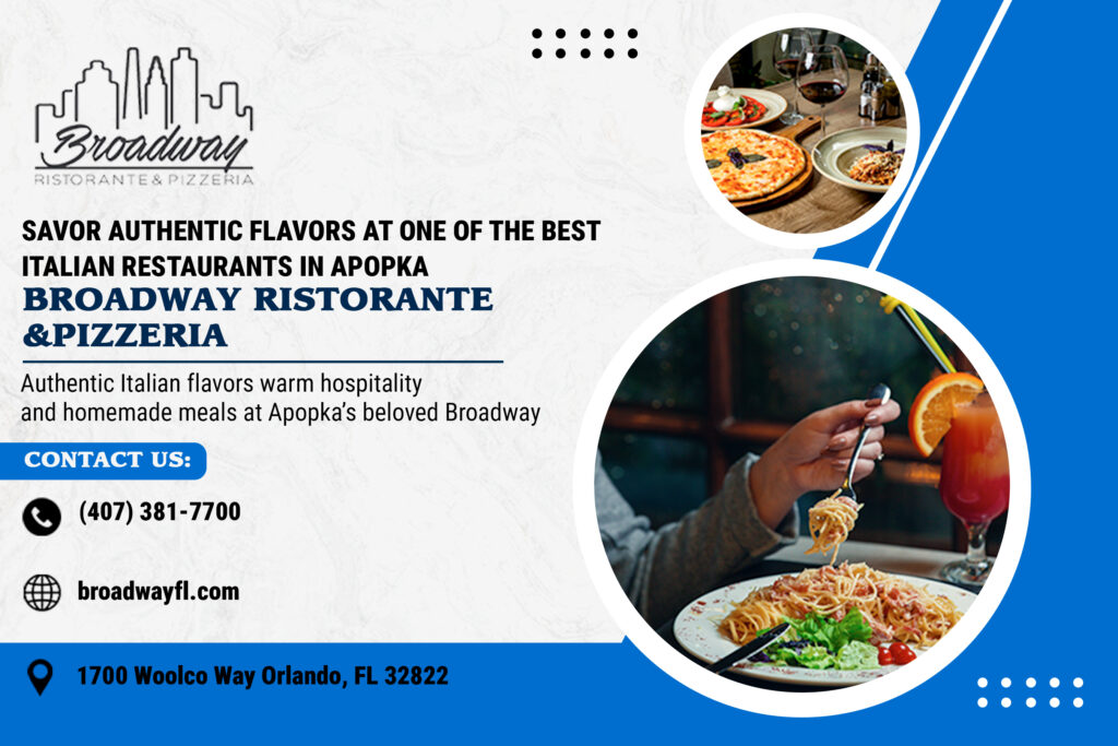 Savor Authentic Flavors at One of the Best Italian Restaurants in Apopka